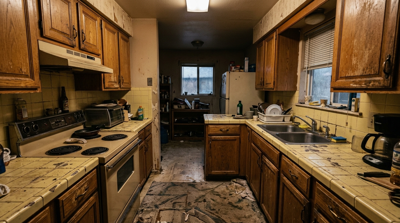 Cocina Antes de Remodelar